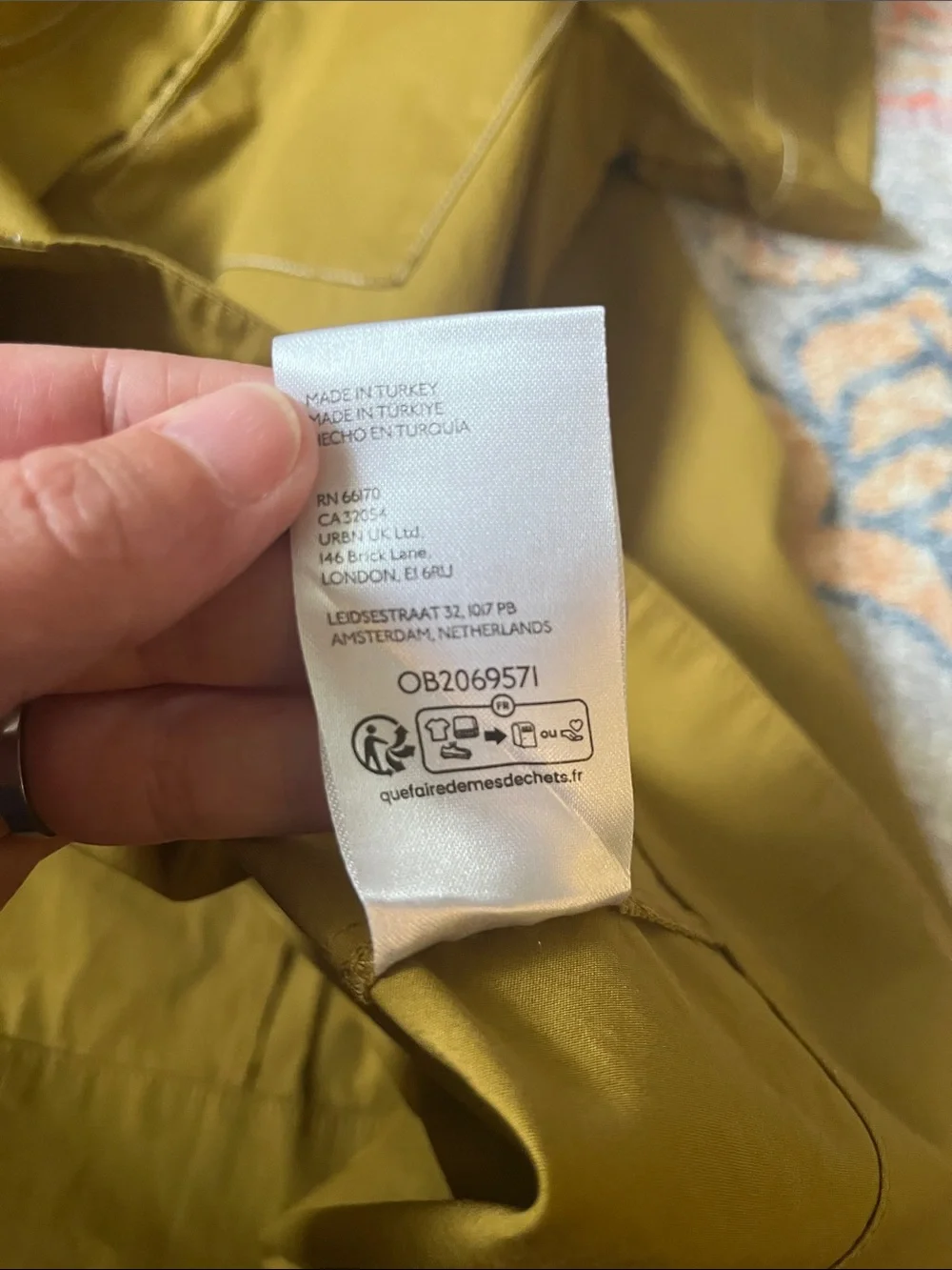 Anthropology Maeve Short-Sleeve A-Line Dress in Olive - Picture 6 of 8